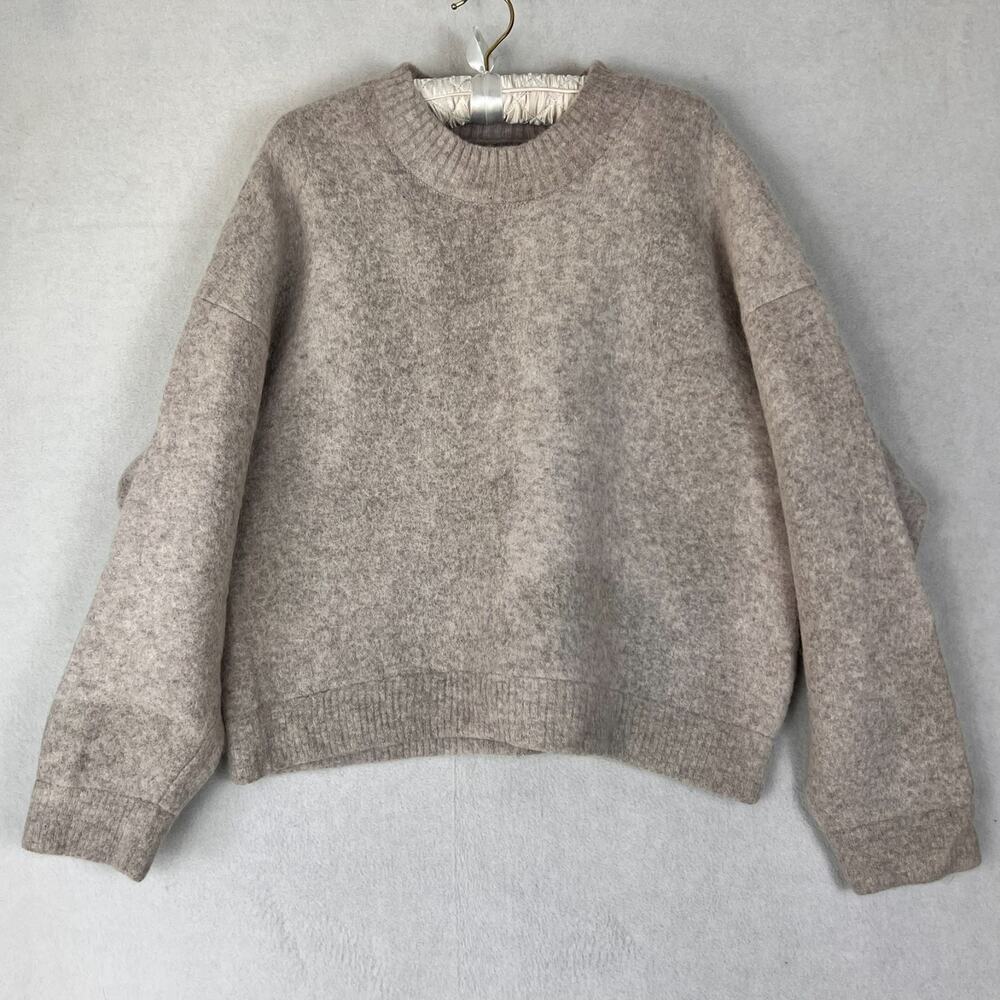Represent Sweater Men's Size 2XL Alpaca-Blend Cream